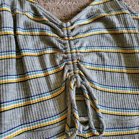 Wild Fable Target Grey Romper - Picture 4 of 5